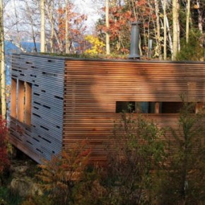 Słoneczna kabina - Taylor Smyth Architects 