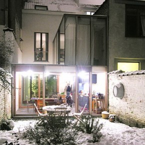 Światło i przestrzeń – rozbudowa dom w Belgii